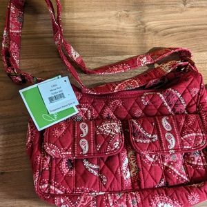 NWT Vera Bradley Libby crossbody bag mesa red